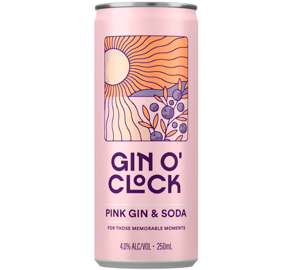 Add-On: Gin O'Clock Gin & Pink Soda