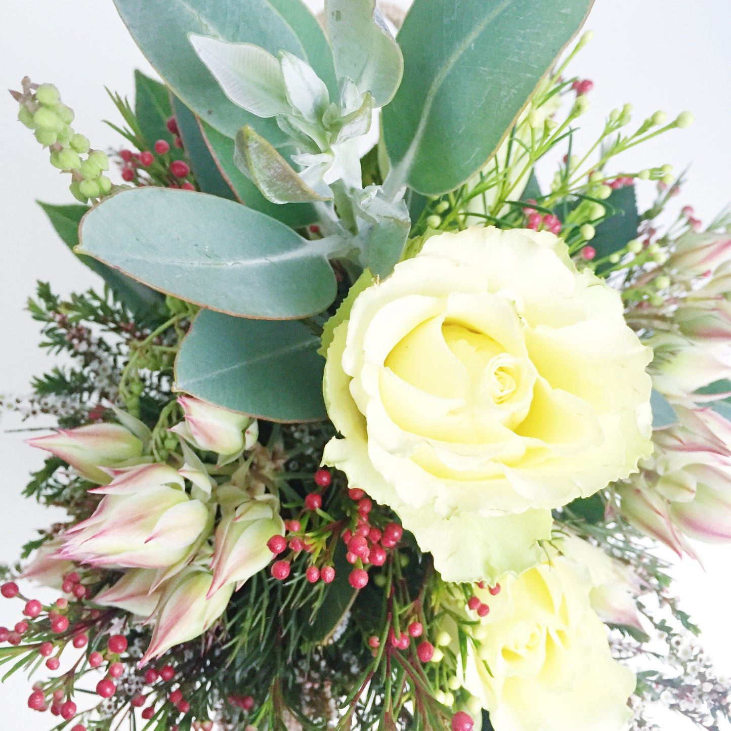 hessian bag bundle for flowers